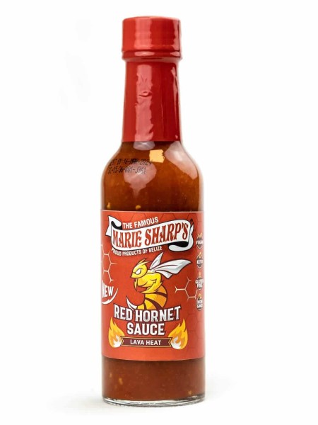 Marie Sharp's Red Hornet Lava Heat 29% Trinidad Scorpion Peppe