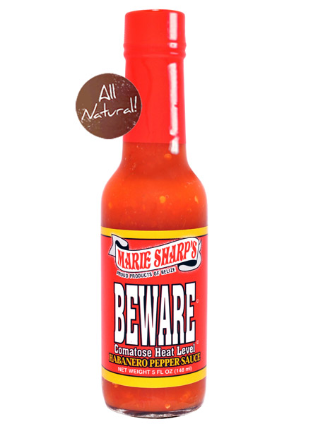 Marie Sharp's Beware Comatose Heat Level (50% Habanero) Marie Sharp's Beware Comatose Heat Level (50% Habanero)