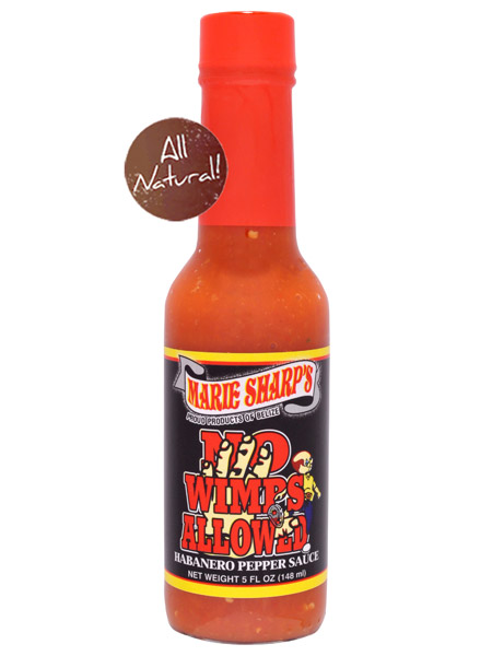 Marie Sharp's No Wimps Allowed (50% Habanero) Marie Sharp's No Wimps Allowed (50% Habanero)