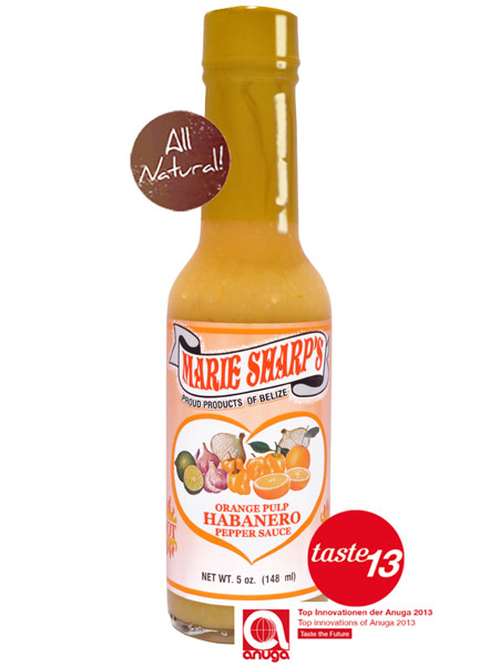 Marie Sharp's Orange Habanero (28% Habanero)
